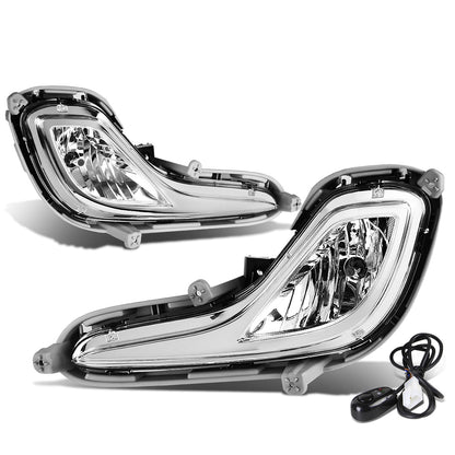 FAROS DE NIEBLA 12-16 HYUNDAI ACCENT 4-DOOR - W/ SWITCH - 881 BULB - CLEAR