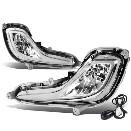 FAROS DE NIEBLA 12-16 HYUNDAI ACCENT 4-DOOR - W/ SWITCH - 881 BULB - CLEAR