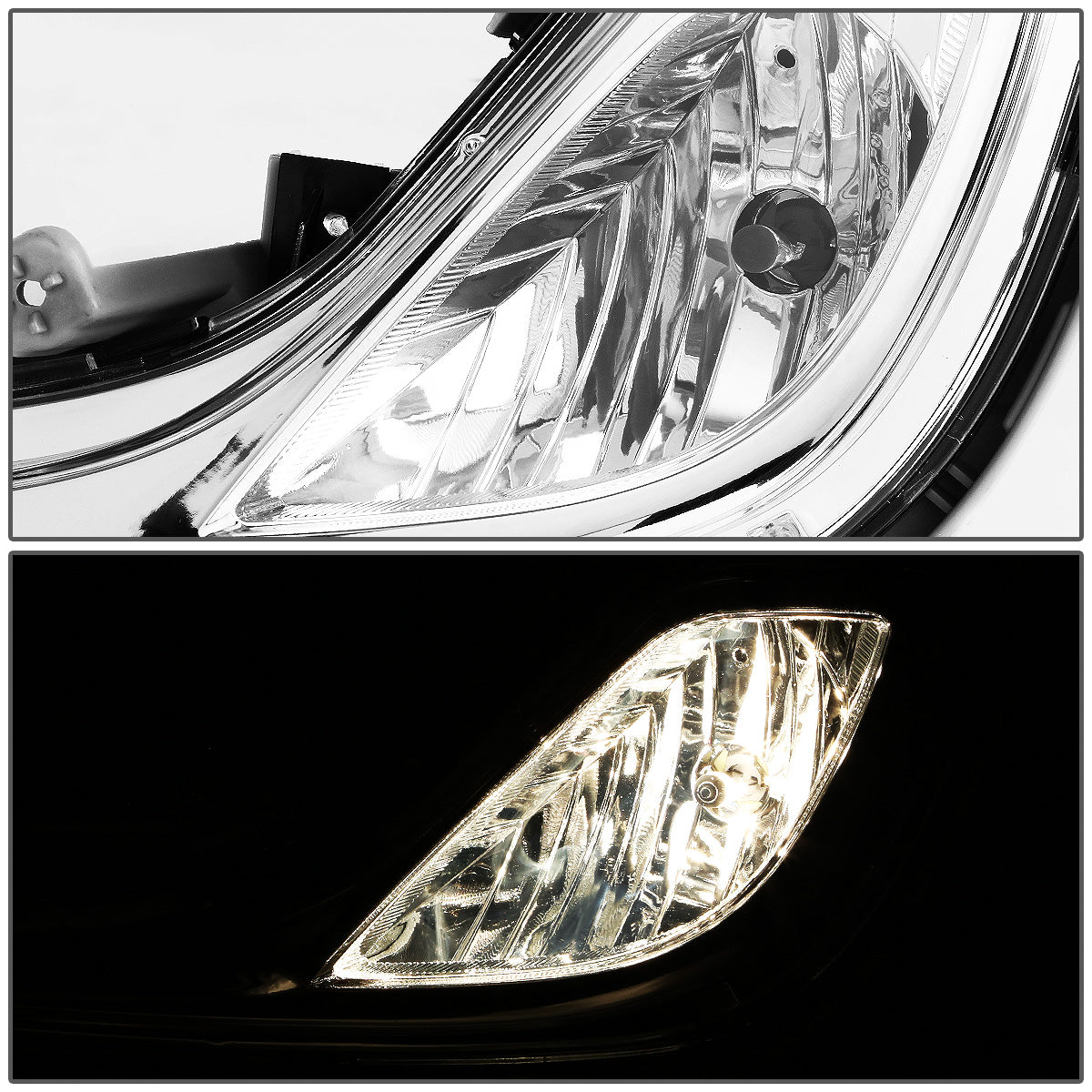 FAROS DE NIEBLA 12-16 HYUNDAI ACCENT 4-DOOR - W/ SWITCH - 881 BULB - CLEAR