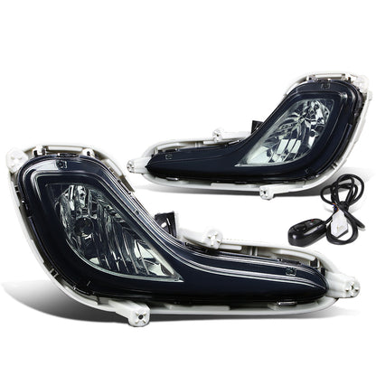 FAROS DE NIEBLA 12-16 HYUNDAI ACCENT 4-DOOR - W/ SWITCH - 881 BULB - SMOKE