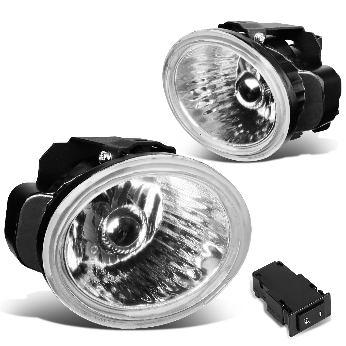 FAROS DE NIEBLA 02-04 NISSAN ALTIMA / 03-07 NISSAN MURANO / 03-05 INFINITI FX35 , FX45 - W/ SWITCH - 9006 BULB - CLEAR