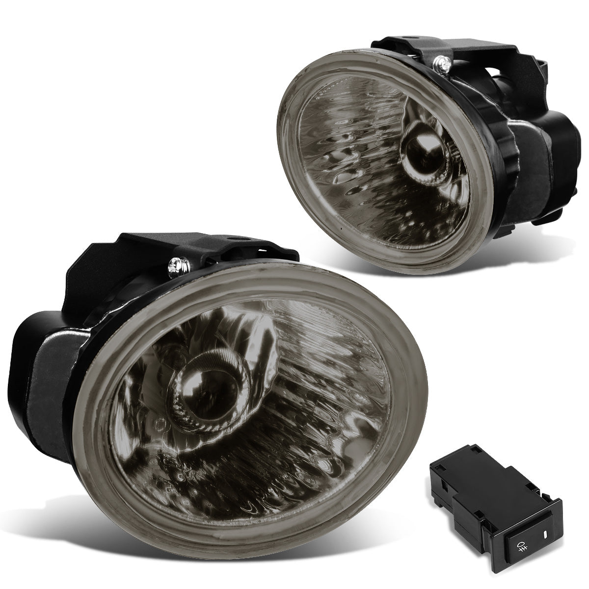 FAROS DE NIEBLA 02-04 NISSAN ALTIMA / 03-07 NISSAN MURANO / 03-05 INFINITI FX35 , FX45 - W/ SWITCH - 9006 BULB - SMOKE