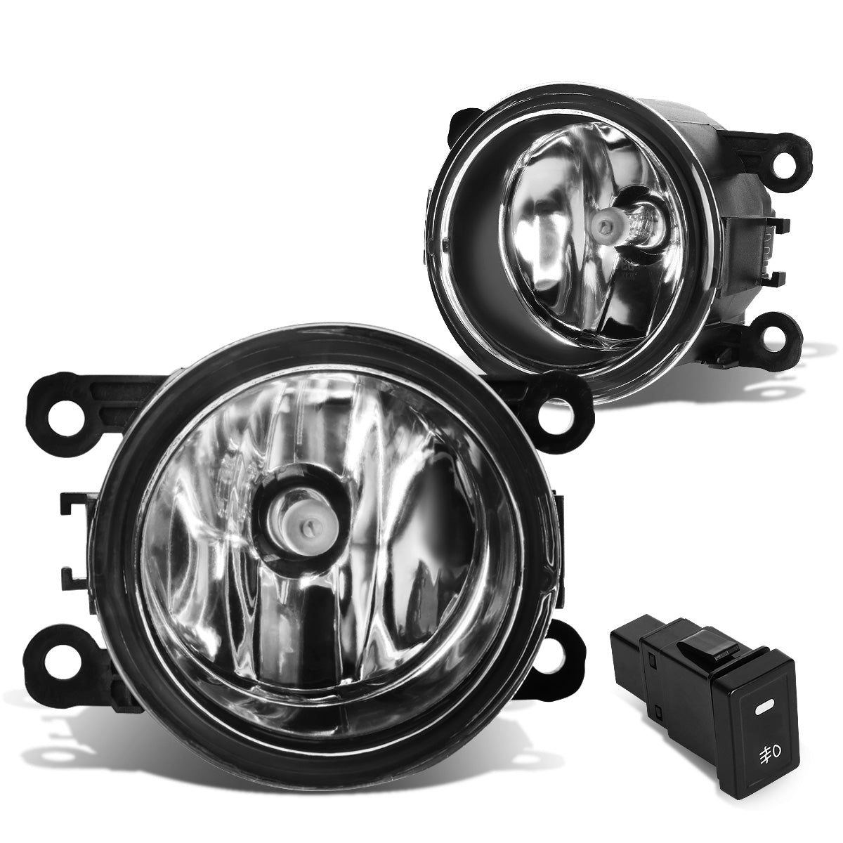FAROS DE NIEBLA 06-14 SUZUKI GRAND VITARA / 06-12 SUZUKI SX4 4DR - W/ SWITCH - H11 BULB - FITS SX4 SEDAN MODELS ONLY - CLEAR