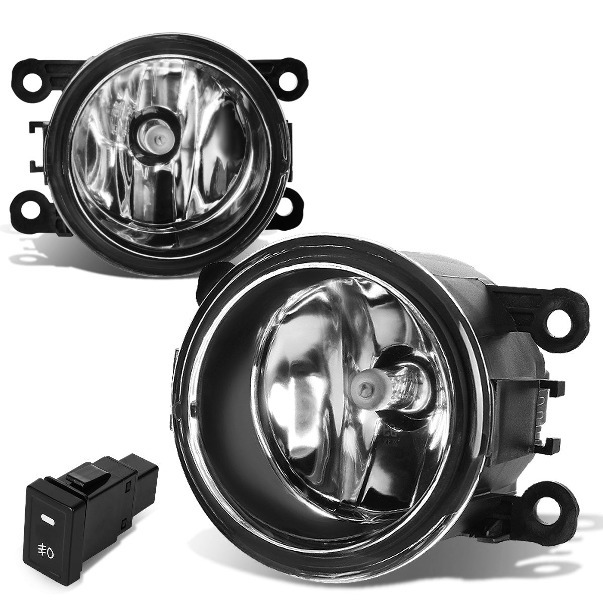 FAROS DE NIEBLA 06-14 SUZUKI GRAND VITARA / 06-12 SUZUKI SX4 4DR - W/ SWITCH - H11 BULB - FITS SX4 SEDAN MODELS ONLY - CLEAR