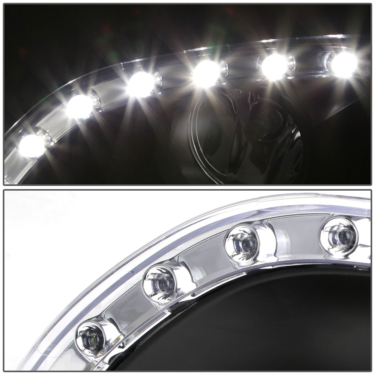 FAROS DE NIEBLA 10-11 TOYOTA CAMRY - LED DRL - W/ SWITCH - H11 BULB - CLEAR