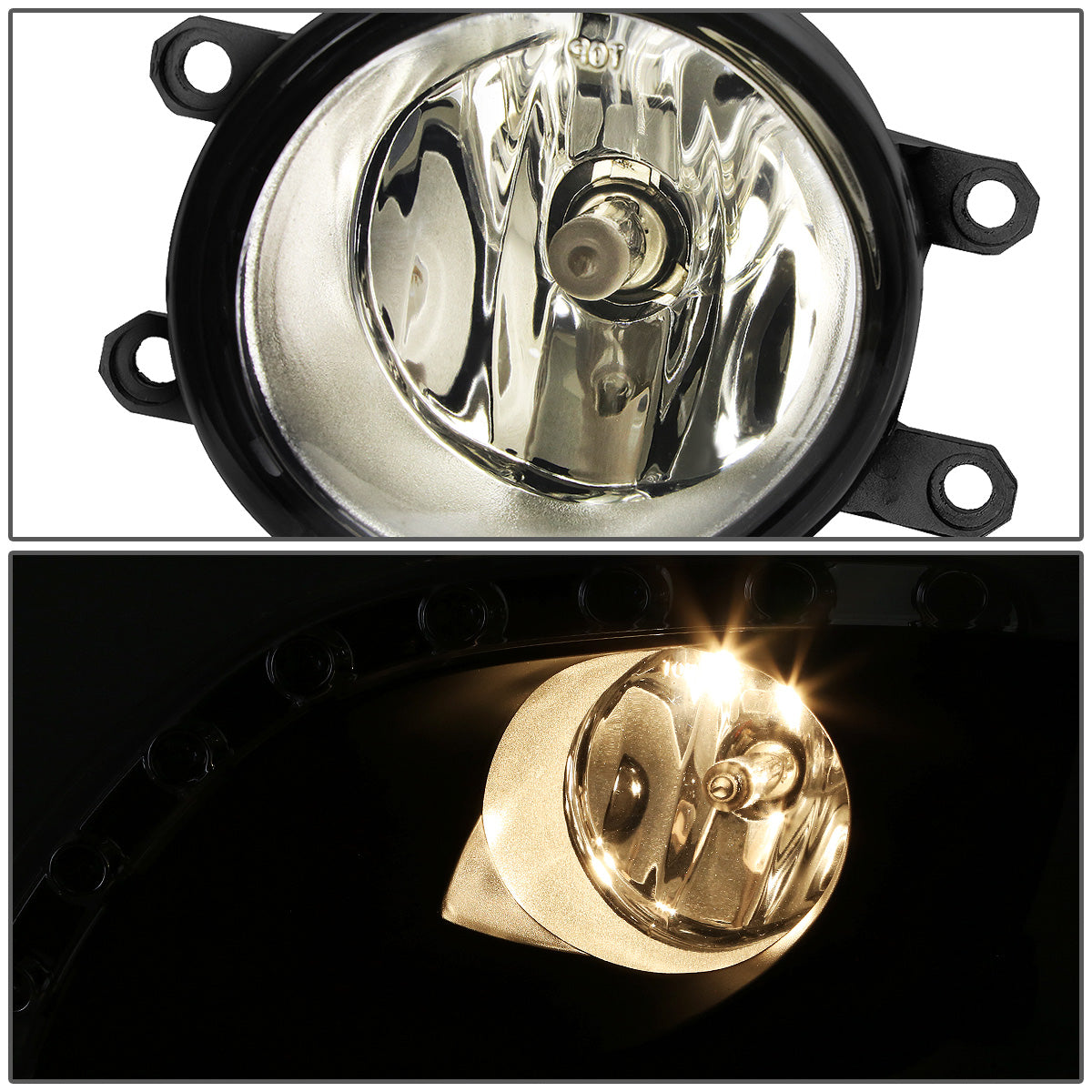 FAROS DE NIEBLA 10-11 TOYOTA CAMRY - LED DRL - W/ SWITCH - H11 BULB - SMOKE