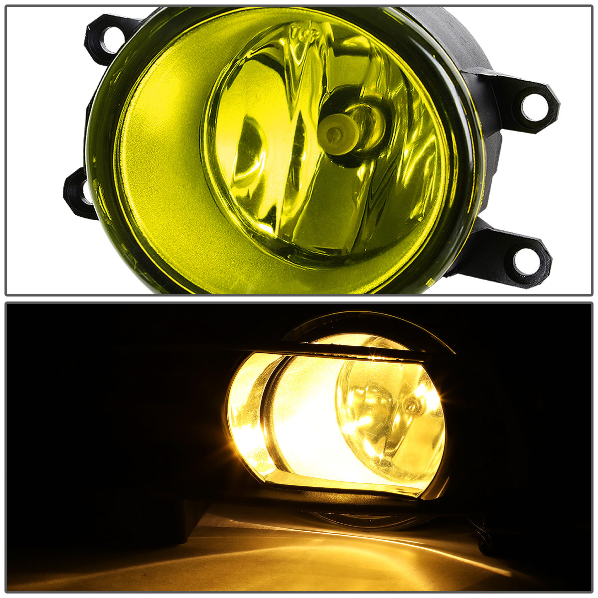 FAROS DE NIEBLA 07-09 TOYOTA CAMRY - W/ SWITCH - H11 BULB - DOES NOT FIT SE MODELS - AMBER