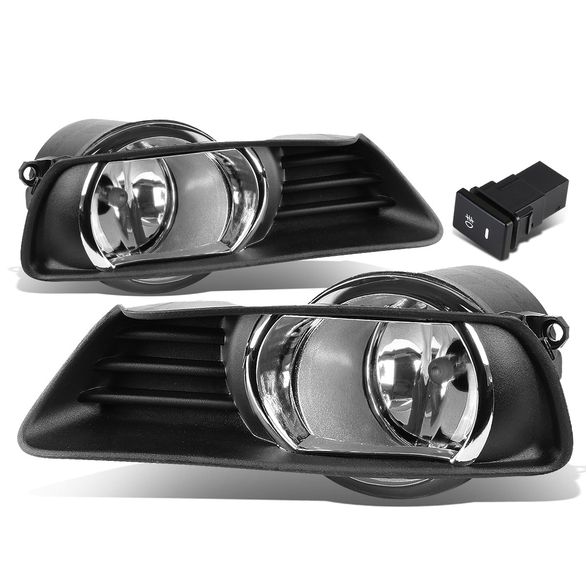 FAROS DE NIEBLA 07-09 TOYOTA CAMRY - W/ SWITCH - H11 BULB - DOES NOT FIT SE MODELS - CLEAR