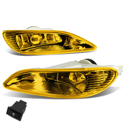 FAROS DE NIEBLA 02-04 TOYOTA CAMRY / 02-03 SOLARA / 05-08 COROLLA - W/ SWITCH - 9006 BULB - AMBER