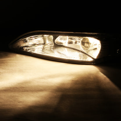 FAROS DE NIEBLA 02-04 TOYOTA CAMRY / 02-03 SOLARA / 05-08 COROLLA - W/ SWITCH - 9006 BULB - AMBER