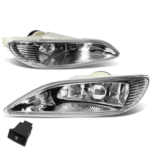 FAROS DE NIEBLA 02-04 TOYOTA CAMRY / 02-03 SOLARA / 05-08 COROLLA - W/ SWITCH - 9006 BULB - CLEAR