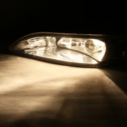FAROS DE NIEBLA 02-04 TOYOTA CAMRY / 02-03 SOLARA / 05-08 COROLLA - W/ SWITCH - 9006 BULB - CLEAR