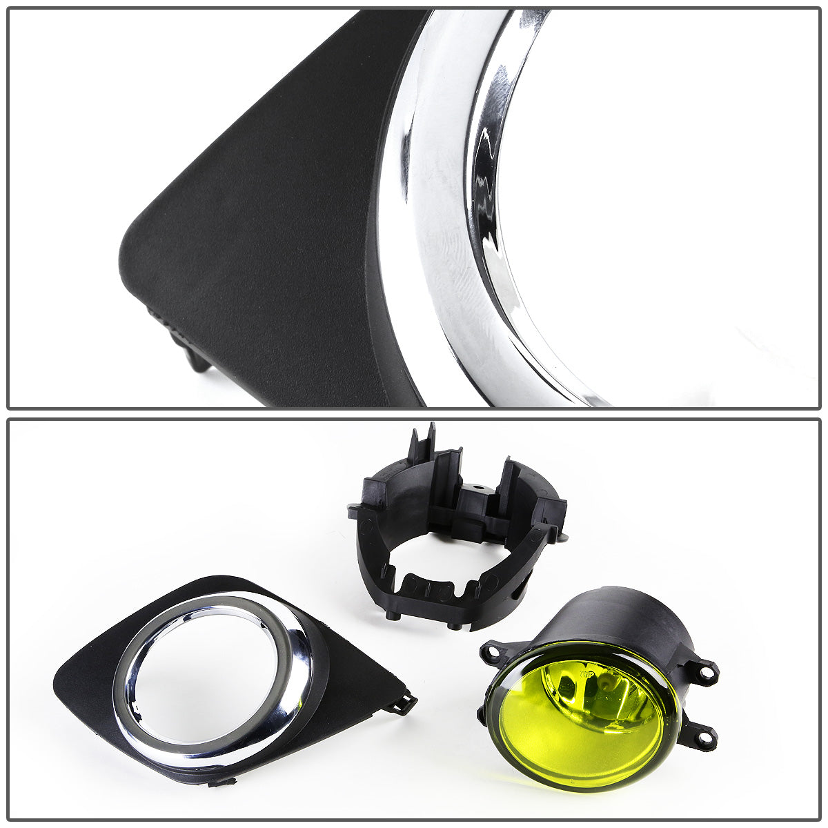FAROS DE NIEBLA 09-12 TOYOTA RAV4 - W/ SWITCH - H11 BULB - AMBER