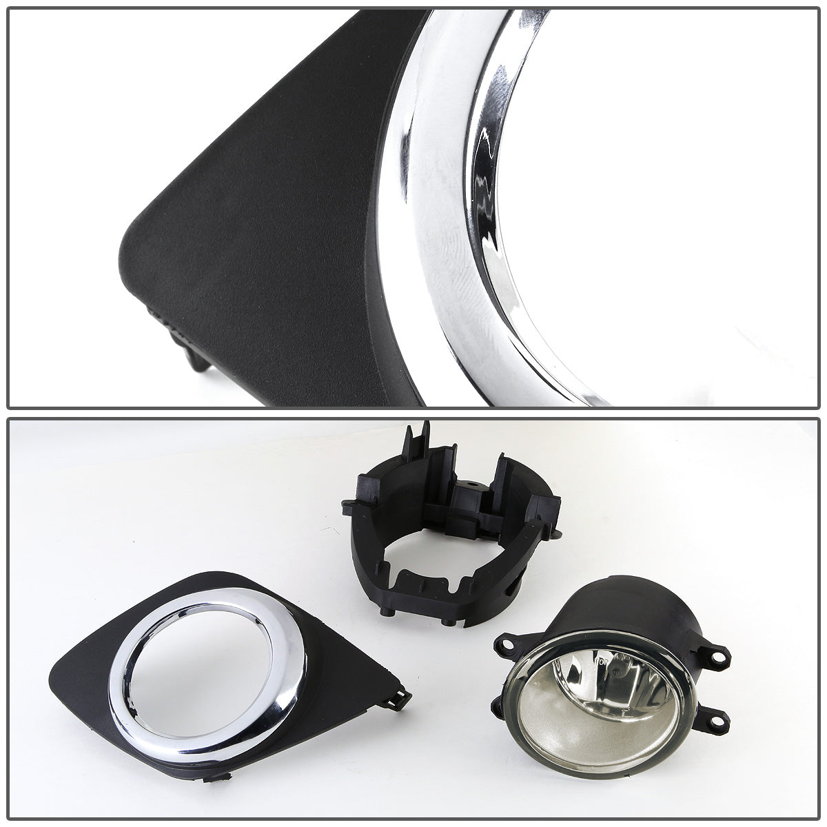 FAROS DE NIEBLA 09-12 TOYOTA RAV4 - W/ SWITCH - H11 BULB - SMOKE
