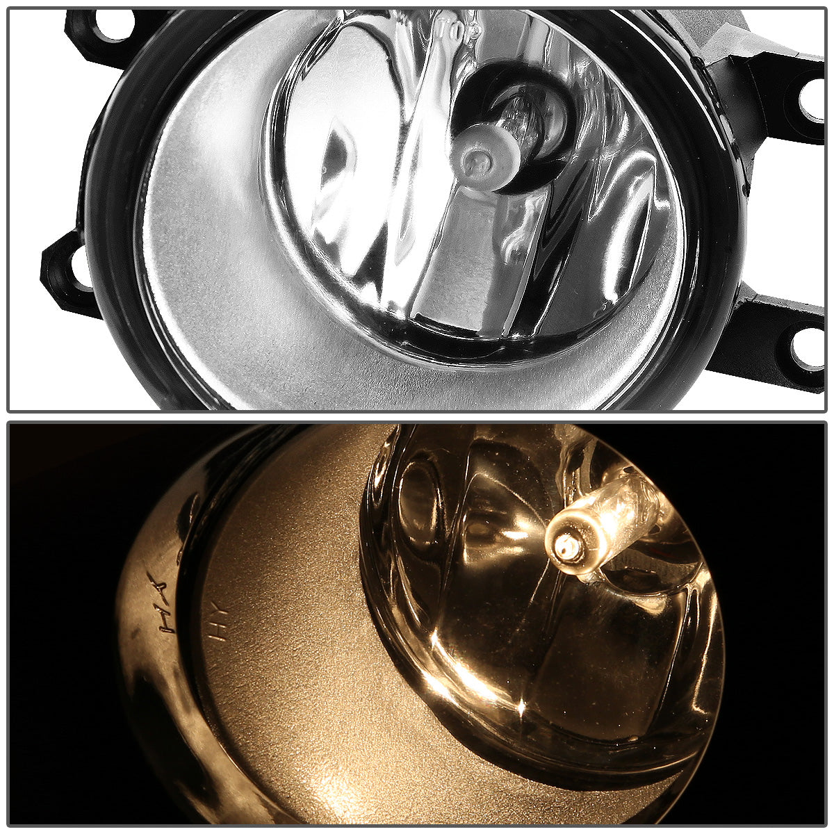 FAROS DE NIEBLA 11-13 TOYOTA COROLLA - W/ SWITCH - H11 BULB - CLEAR