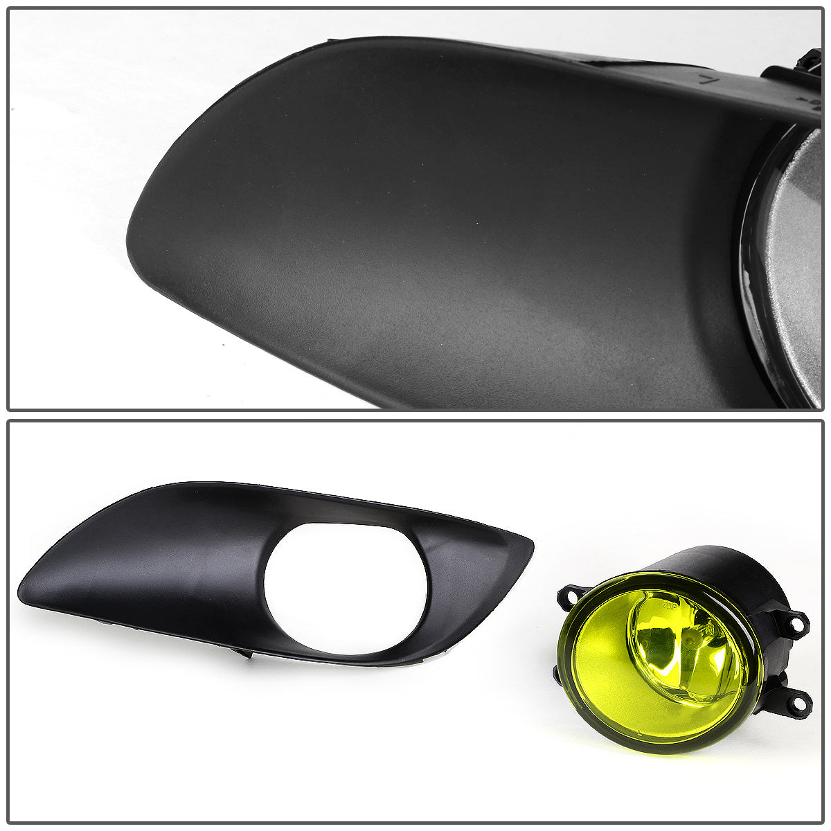 FAROS DE NIEBLA 09-11 TOYOTA YARIS HATCHBACK - W/ SWITCH - H11 BULB - AMBER