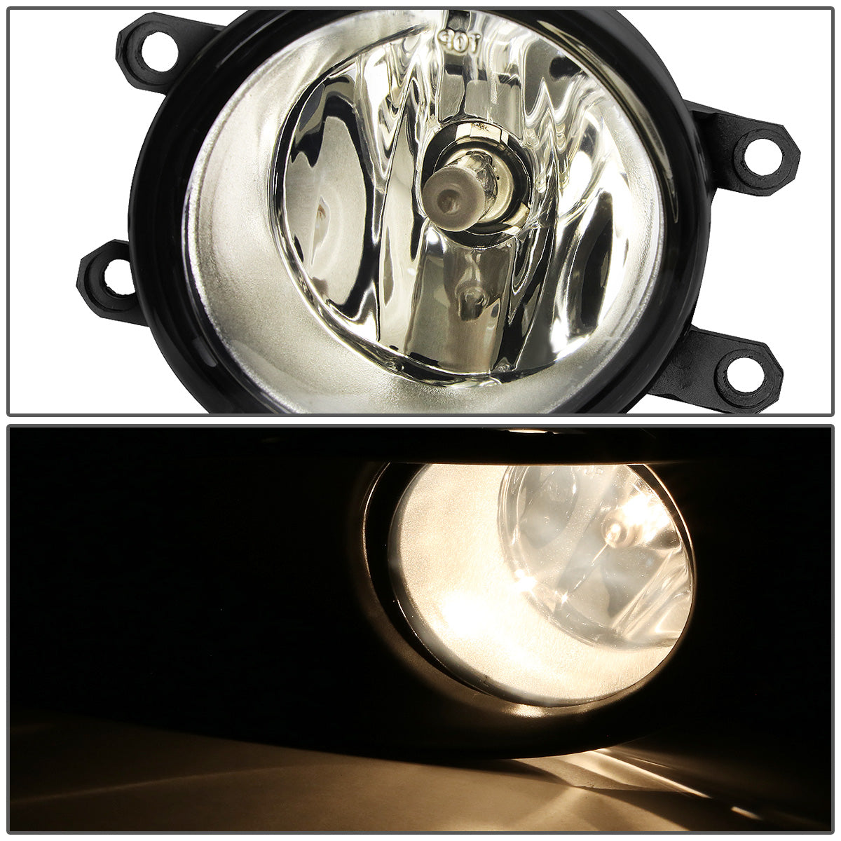 FAROS DE NIEBLA 09-11 TOYOTA YARIS HATCHBACK - W/ SWITCH - H11 BULB - SMOKE