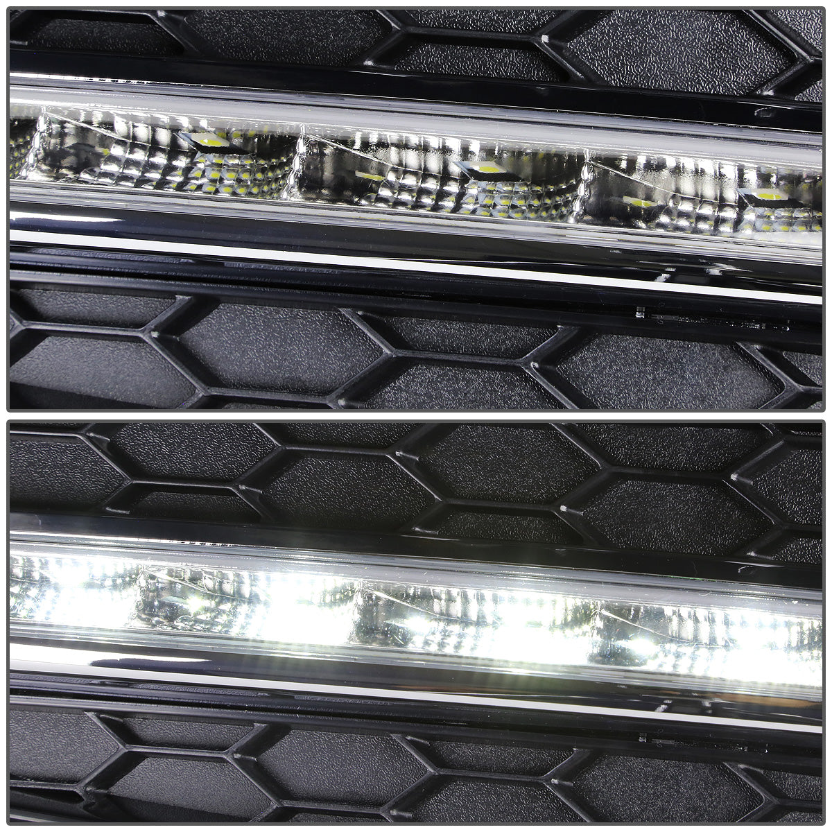 FAROS DE NIEBLA 09-14 CHEVY CRUZE - LED - W/ WIRING KIT - CLEAR