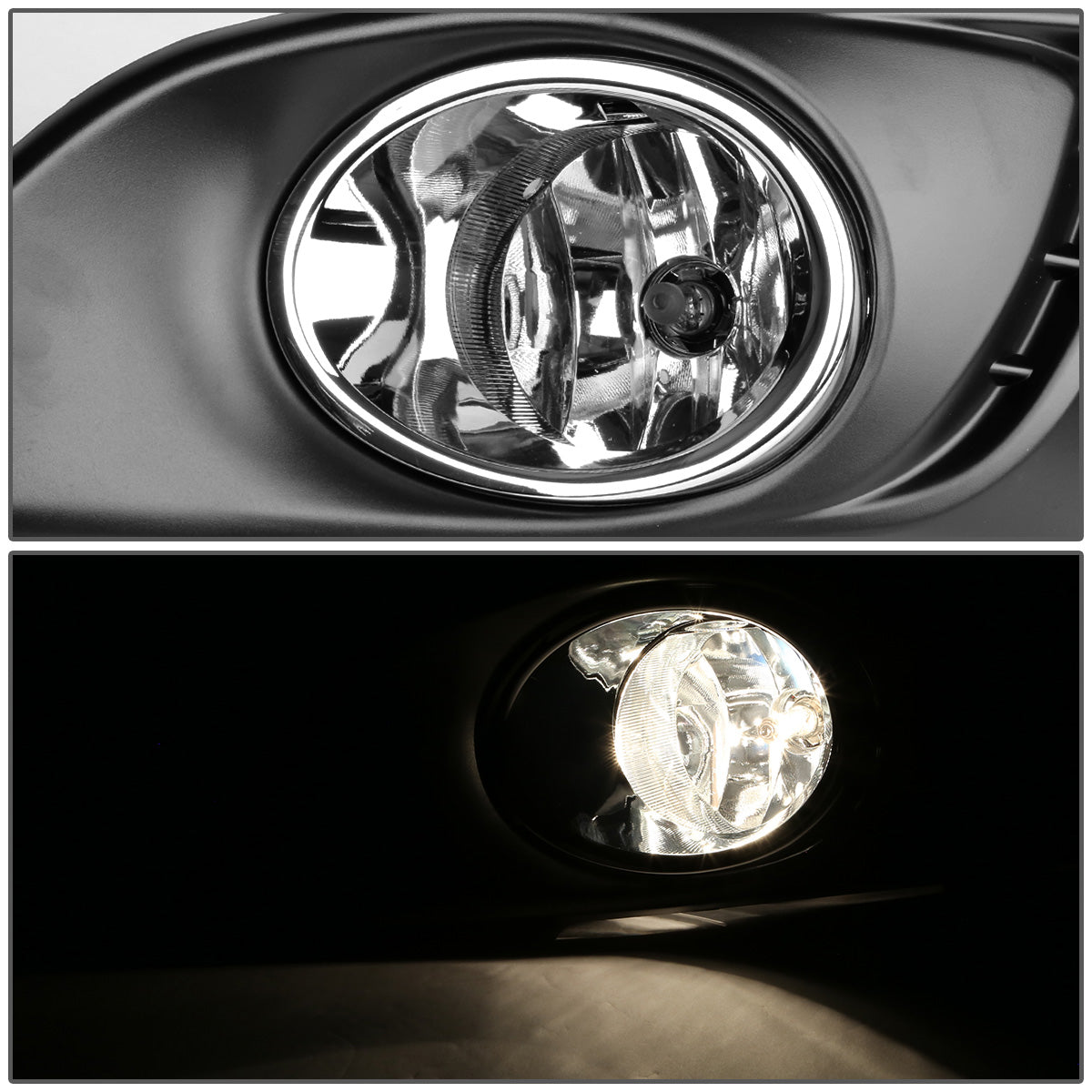 FAROS DE NIEBLA 11-15 CHEVY SONIC / 12-15 AVEO - W/ SWITCH - H8 BULB - CLEAR