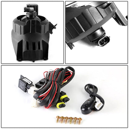 FAROS DE NIEBLA 11-15 CHEVY SONIC / 12-15 AVEO - W/ SWITCH - H8 BULB - CLEAR