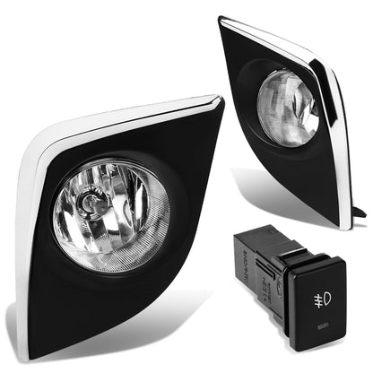 FAROS DE NIEBLA 14-16 TOYOTA COROLLA 4-DOOR - W/ SWITCH - H16 BULB - CLEAR
