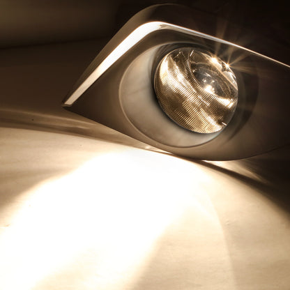 FAROS DE NIEBLA 14-16 TOYOTA COROLLA 4-DOOR - W/ SWITCH - H16 BULB - CLEAR