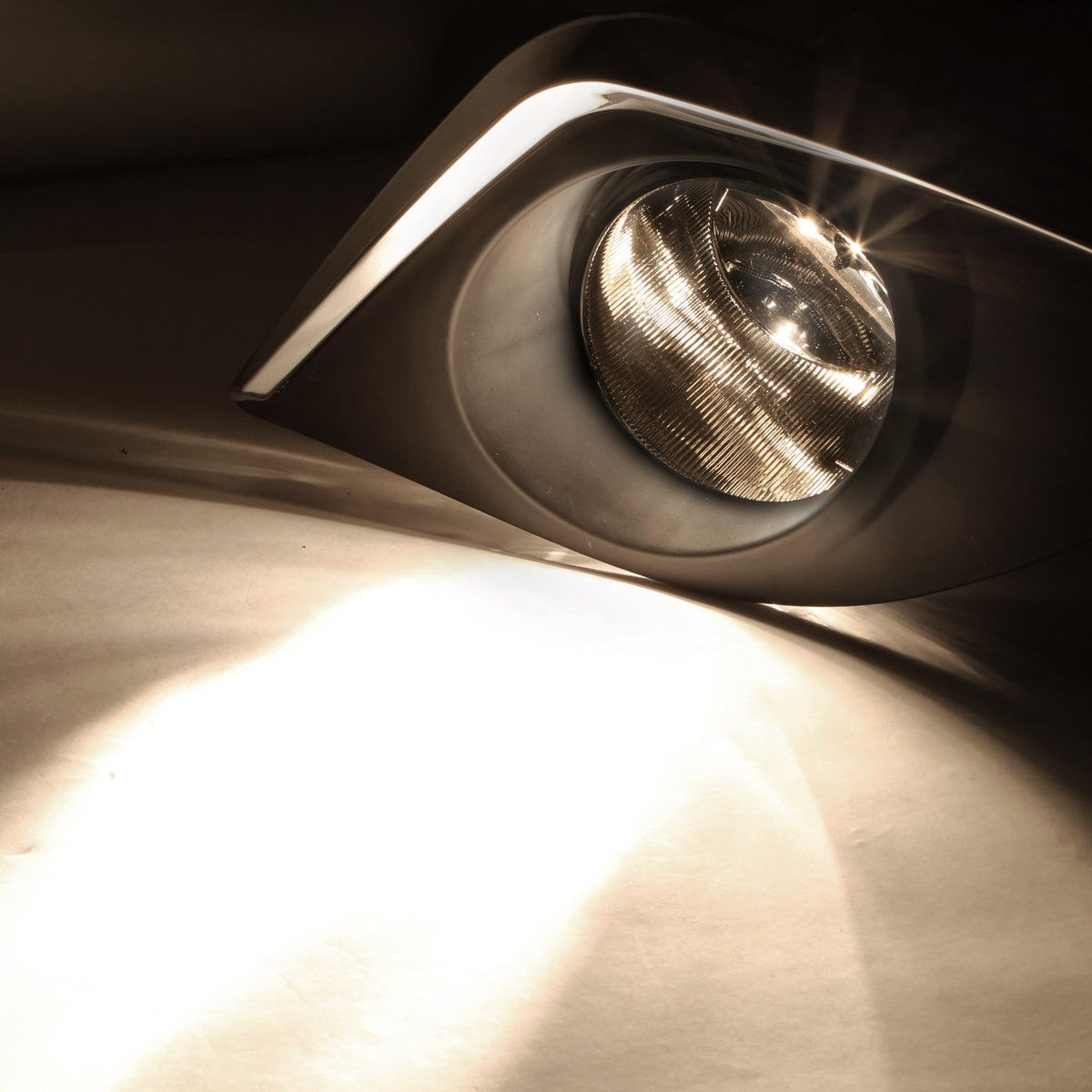 FAROS DE NIEBLA 14-16 TOYOTA COROLLA 4-DOOR - W/ SWITCH - H16 BULB - SMOKE