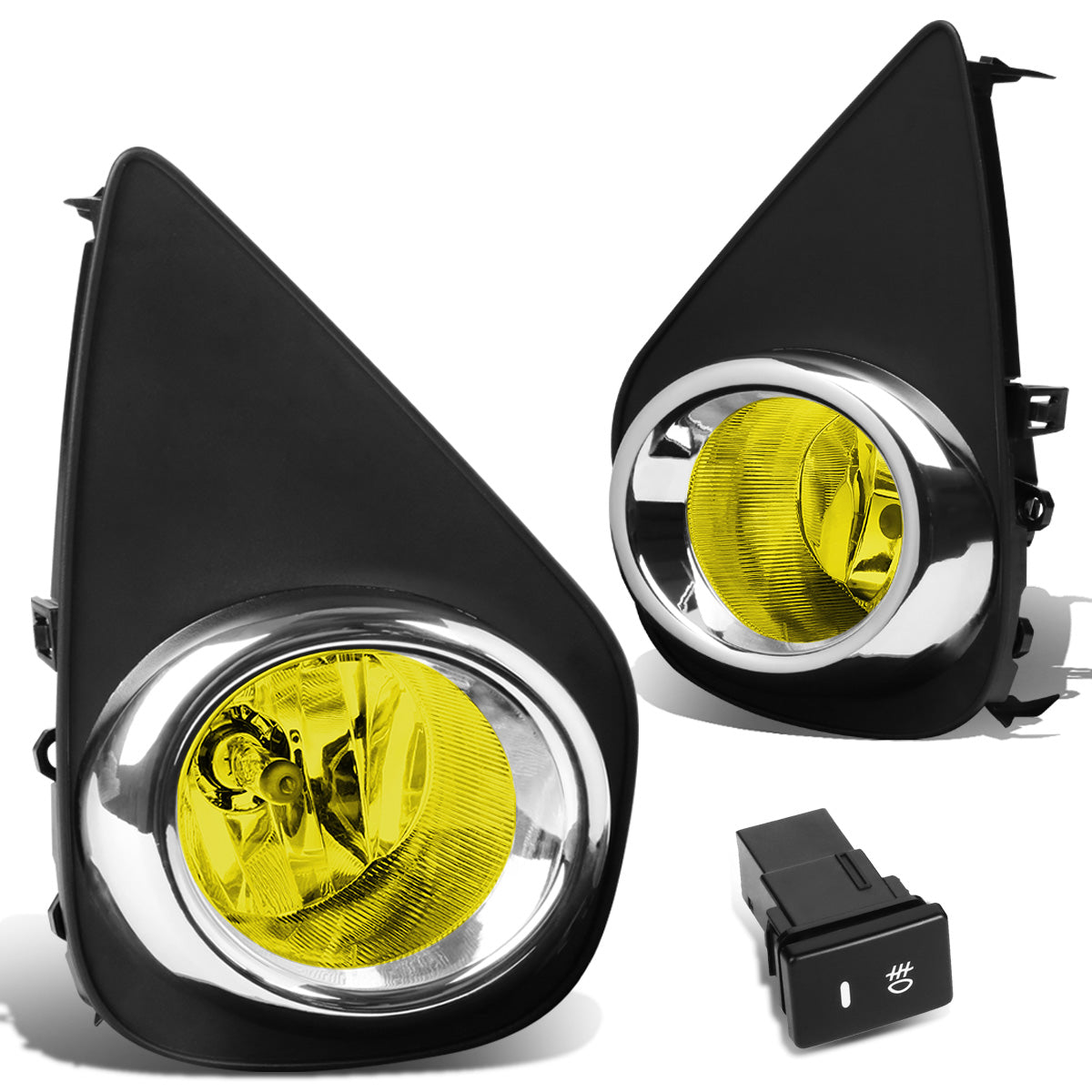 FAROS DE NIEBLA 15-16 TOYOTA YARIS HATCHBACK - W/ SWITCH - H16 BULB - AMBER
