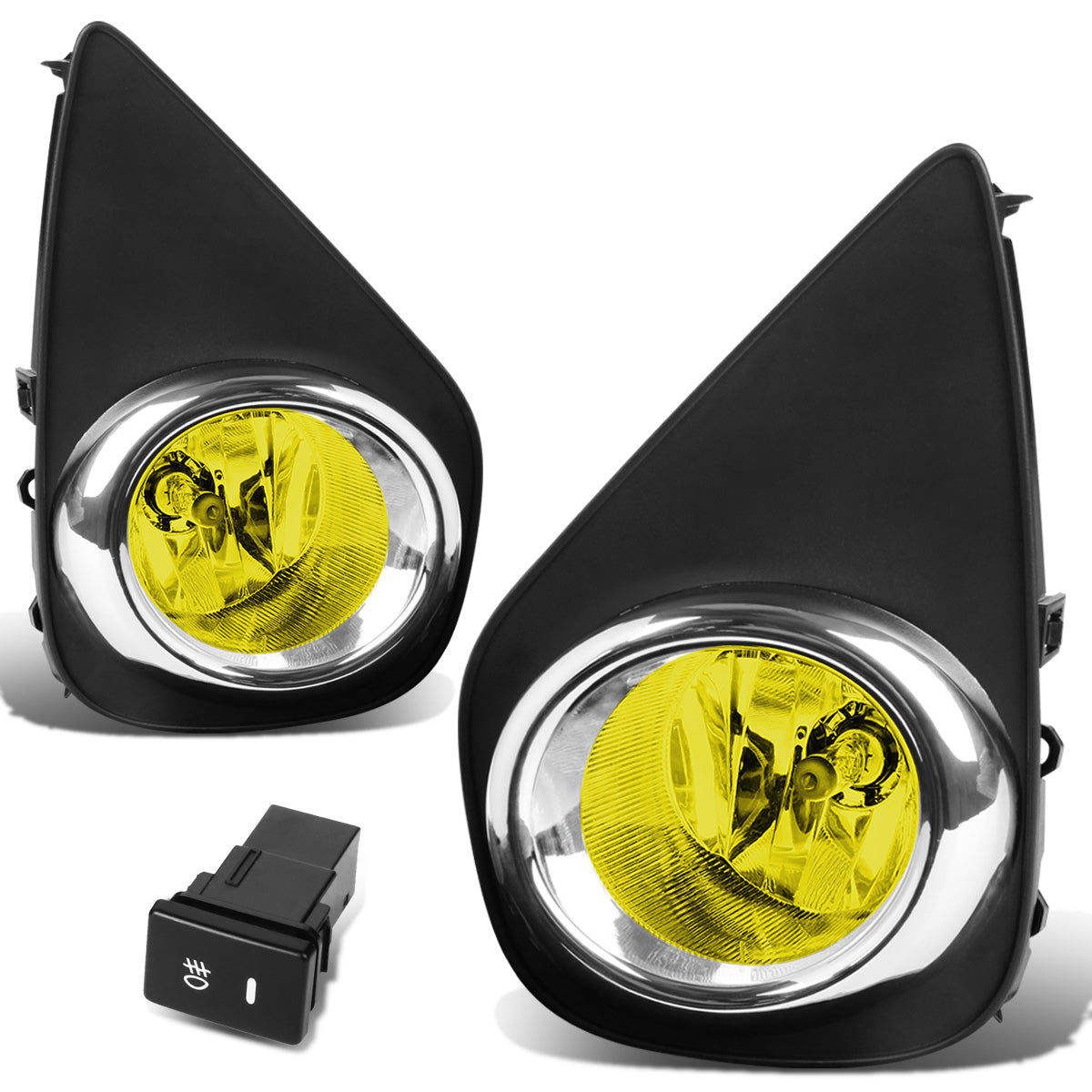 FAROS DE NIEBLA 15-16 TOYOTA YARIS HATCHBACK - W/ SWITCH - H16 BULB - AMBER