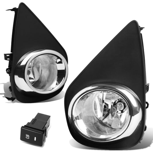 FAROS DE NIEBLA 15-16 TOYOTA YARIS HATCHBACK - W/ SWITCH - H16 BULB - CLEAR