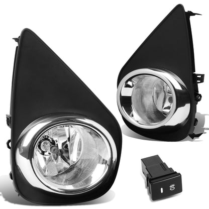 FAROS DE NIEBLA 15-16 TOYOTA YARIS HATCHBACK - W/ SWITCH - H16 BULB - CLEAR