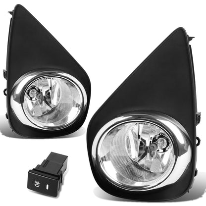FAROS DE NIEBLA 15-16 TOYOTA YARIS HATCHBACK - W/ SWITCH - H16 BULB - CLEAR