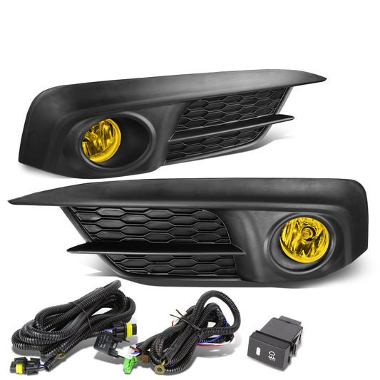 FAROS DE NIEBLA 2016+ HONDA CIVIC - W/ SWITCH - H8 BULB - AMBER