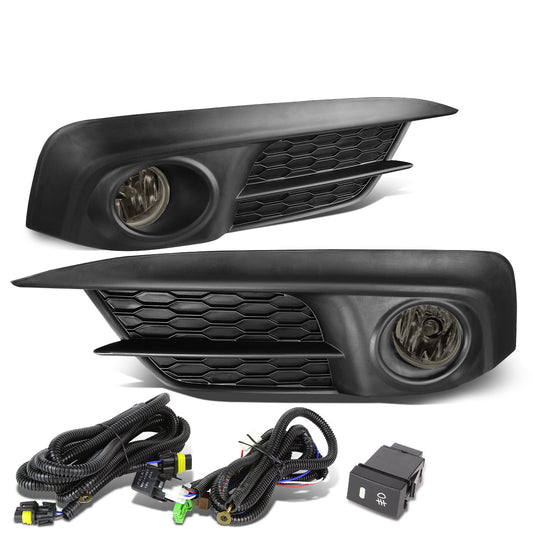 FAROS DE NIEBLA 2016+ HONDA CIVIC - W/ SWITCH - SMOKE