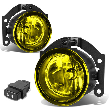 FAROS DE NIEBLA 10-15 MITSUBISHI OUTLANDER / 11-15 OUTLANDER SPORT , RVR - WITH SWITCH - H11 BULB - AMBER