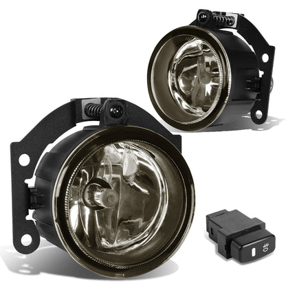 FAROS DE NIEBLA 10-15 MITSUBISHI OUTLANDER / 11-15 OUTLANDER SPORT , RVR - WITH SWITCH - H11 BULB - SMOKE