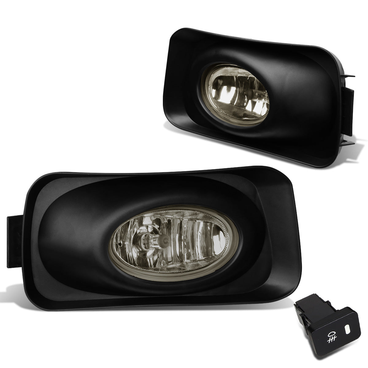 FAROS DE NIEBLA 04-05 ACURA TSX - WITH SWITCH, BEZEL - H11 BULB - SMOKE