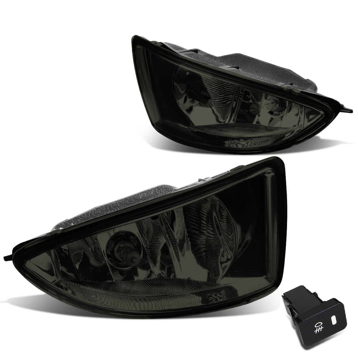 FAROS DE NIEBLA 04-05 HONDA CIVIC DX SEDAN, HX COUPE - WITH SWITCH - H11 BULB - SMOKE