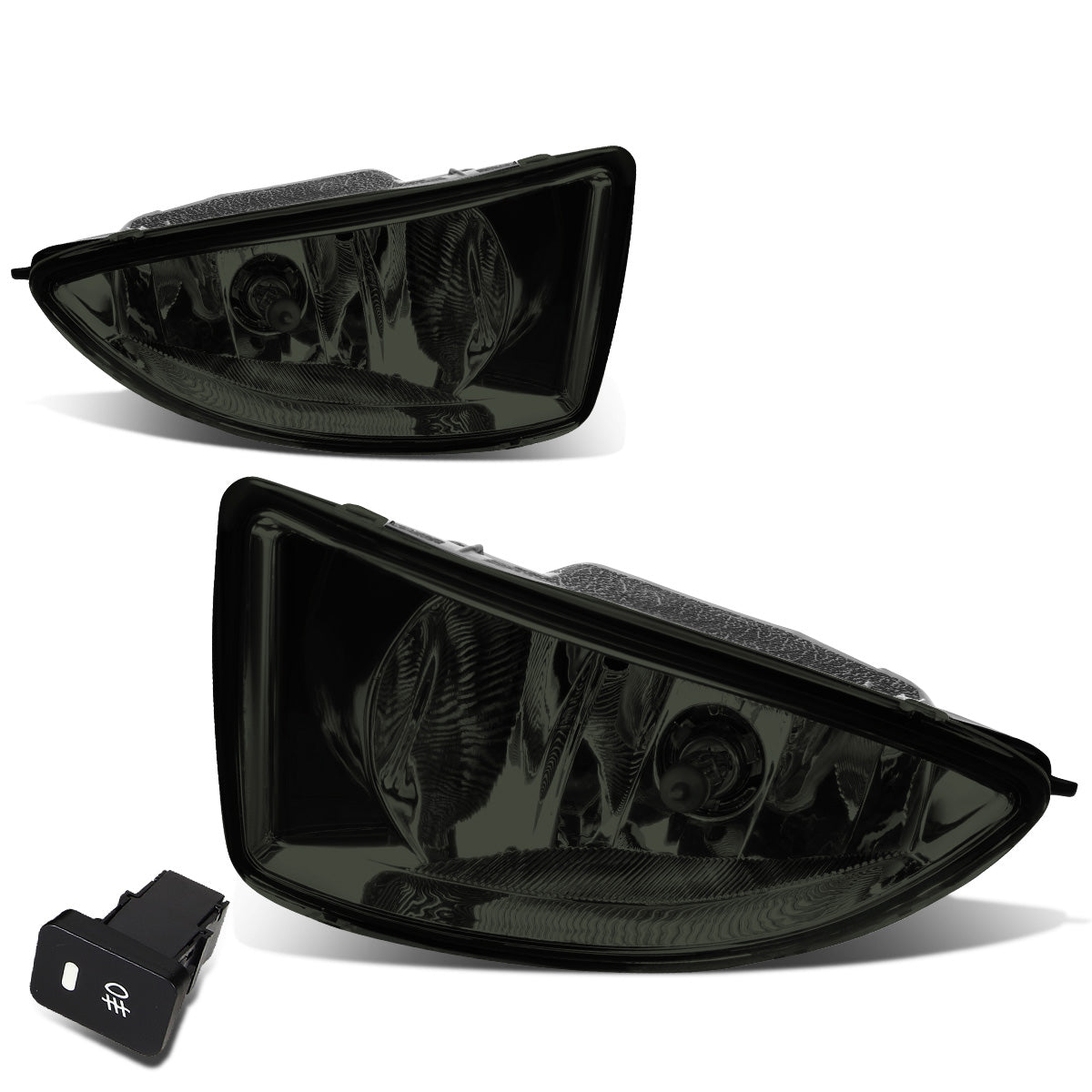 FAROS DE NIEBLA 04-05 HONDA CIVIC DX SEDAN, HX COUPE - WITH SWITCH - H11 BULB - SMOKE