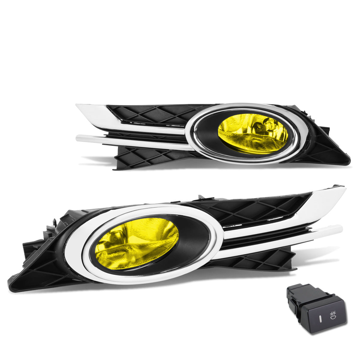 FAROS DE NIEBLA 14-16 HONDA ODYSSEY - WITH SWITCH, BEZEL - H11 BULB - AMBER