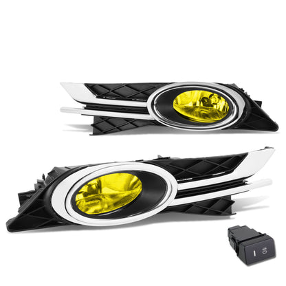 FAROS DE NIEBLA 14-16 HONDA ODYSSEY - WITH SWITCH, BEZEL - H11 BULB - AMBER