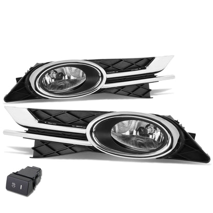 FAROS DE NIEBLA 14-16 HONDA ODYSSEY - WITH SWITCH, BEZEL - H11 BULB - CHROME / CLEAR