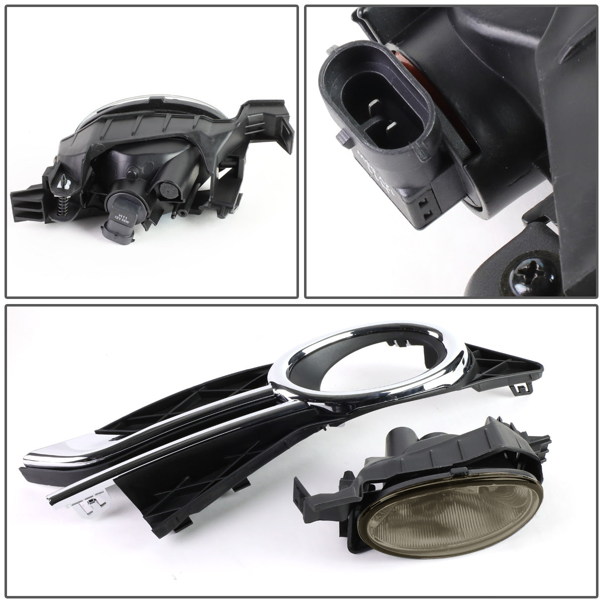 FAROS DE NIEBLA 14-16 HONDA ODYSSEY - WITH SWITCH, BEZEL - H11 BULB - SMOKE