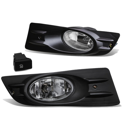 FAROS DE NIEBLA 06-07 HONDA ACCORD COUPE 2-DR - WITH SWITCH, BEZEL - H11 BULB - CHROME / CLEAR