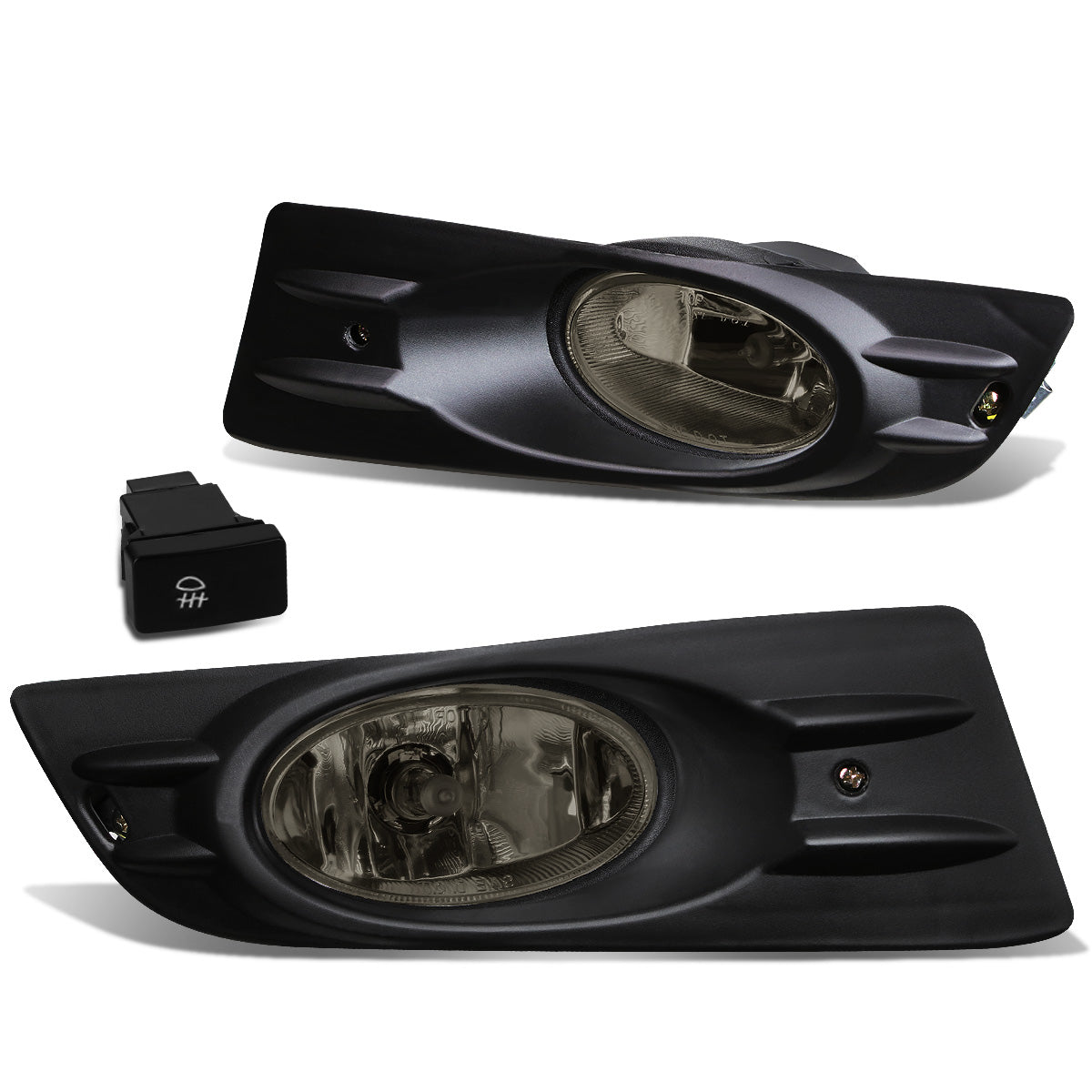 FAROS DE NIEBLA 06-07 HONDA ACCORD COUPE 2-DR - WITH SWITCH, BEZEL - H11 BULB - SMOKE