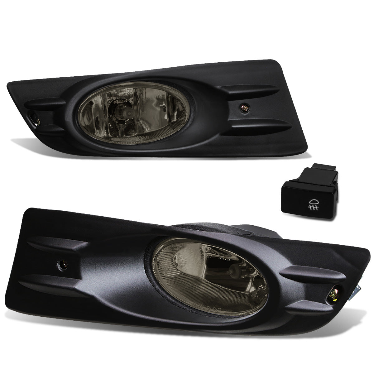 FAROS DE NIEBLA 06-07 HONDA ACCORD COUPE 2-DR - WITH SWITCH, BEZEL - H11 BULB - SMOKE