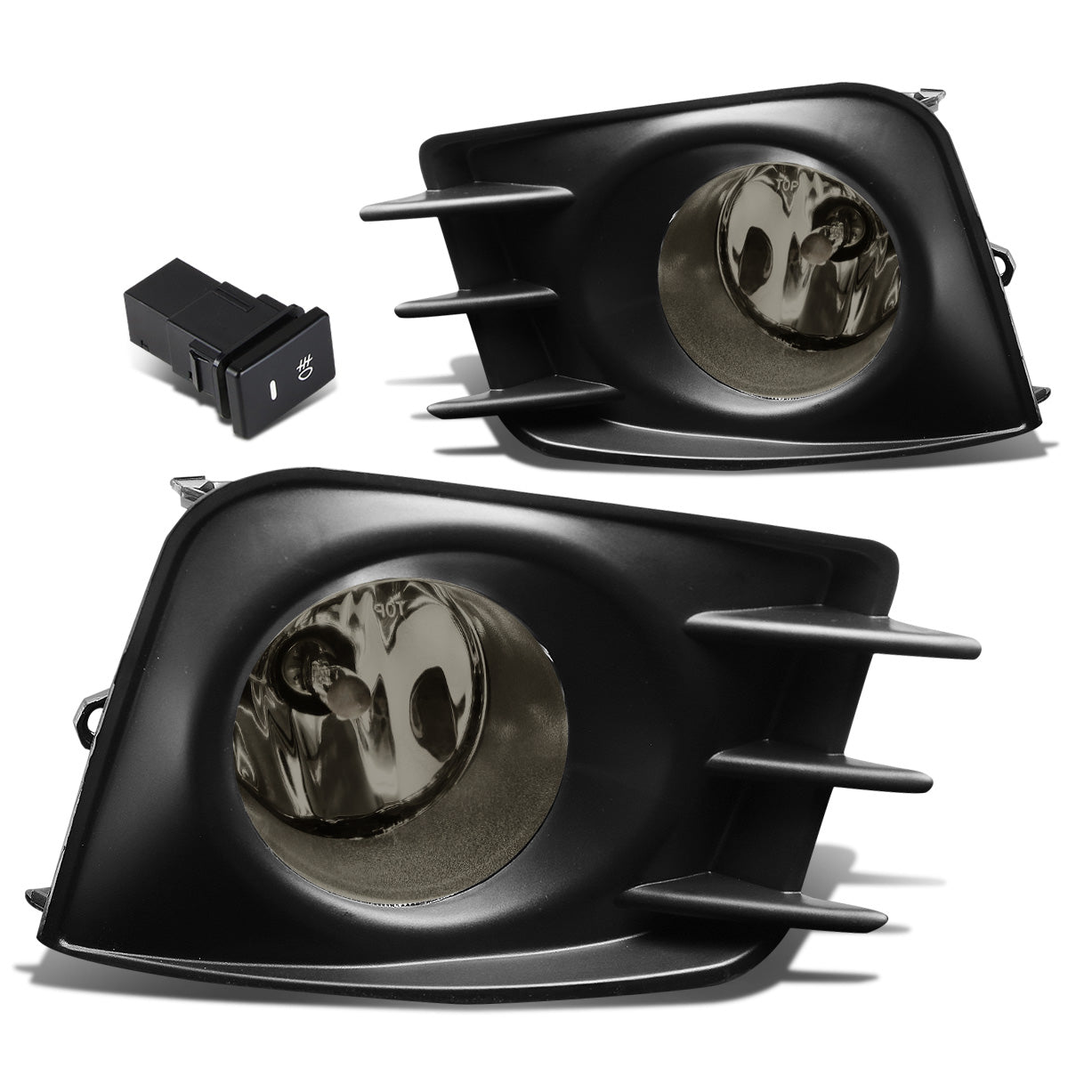 FAROS DE NIEBLA 11-13 SCION TC - WITH SWITCH, BEZEL - H11 BULB - SMOKE