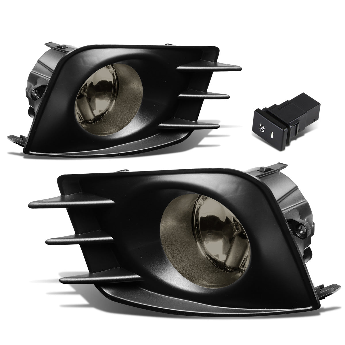 FAROS DE NIEBLA 11-13 SCION TC - WITH SWITCH, BEZEL - H11 BULB - SMOKE
