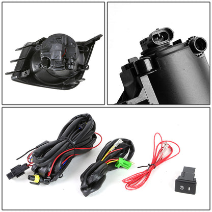 FAROS DE NIEBLA 11-13 SCION TC - WITH SWITCH, BEZEL - H11 BULB - SMOKE
