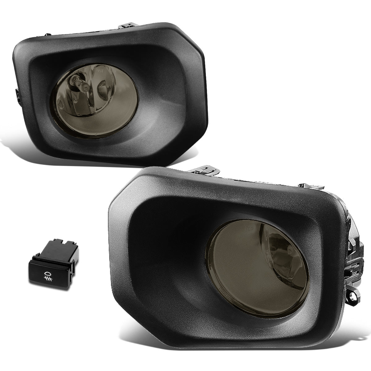 FAROS DE NIEBLA 16-20 TOYOTA TACOMA - WITH SWITCH, BEZEL - H11 BULB - SMOKE